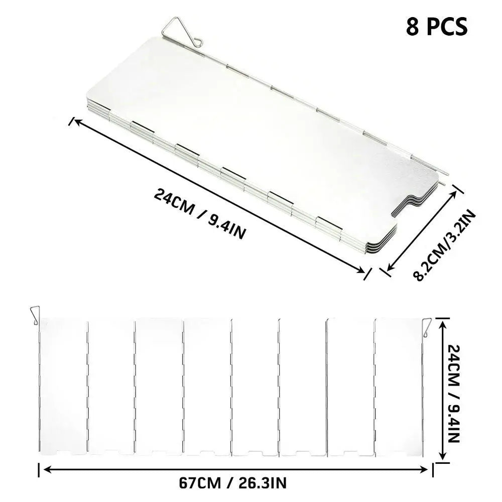 Gas Stove Wind Shield