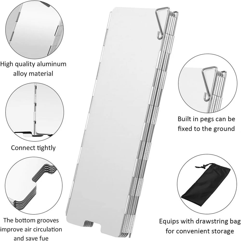 Gas Stove Wind Shield