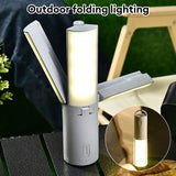 Folding Camping Lamp Rechargeable Tent Hanging Light